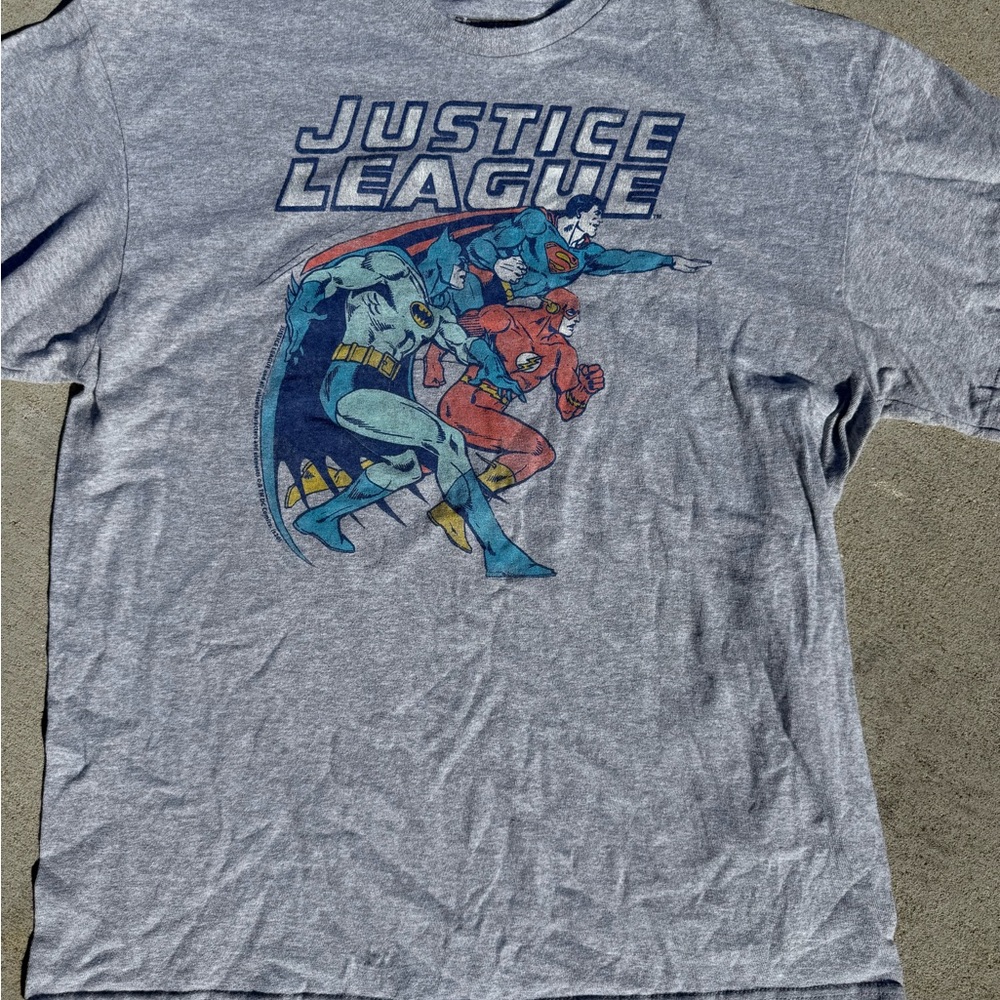 Mad Engine Justice League adult tshirts Large